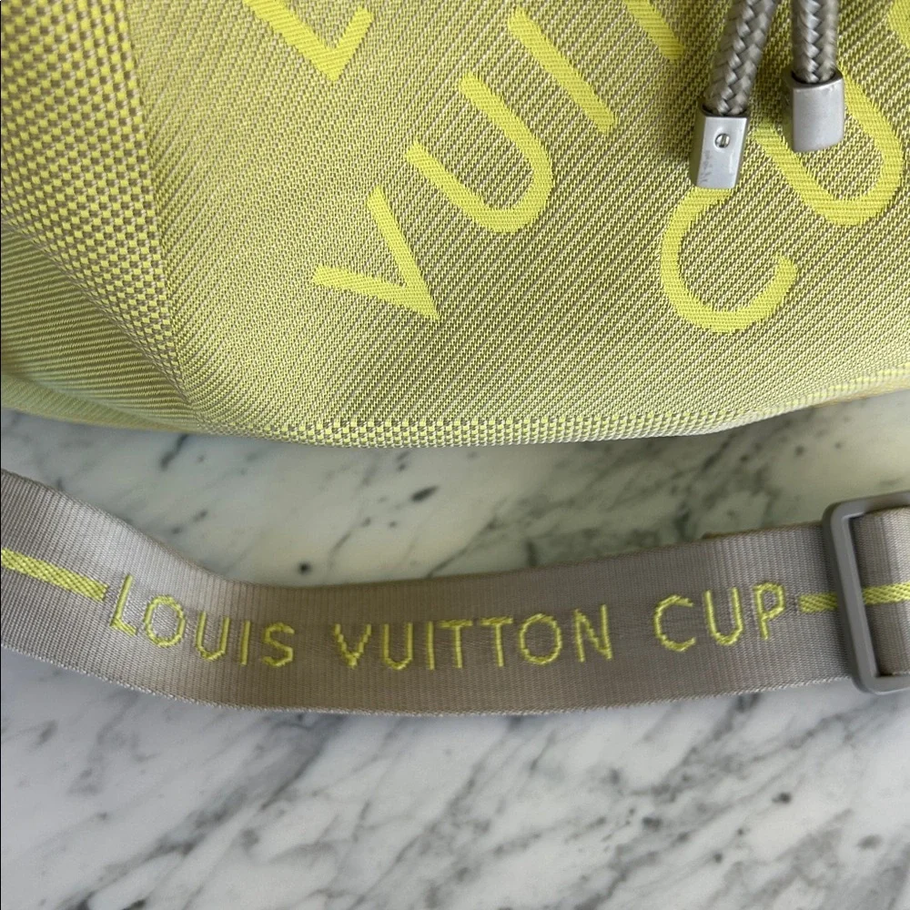 LOUIS VUITTON BUCKET BAG, 2002 Damier Geant LV Cup - Picture 2 of 14